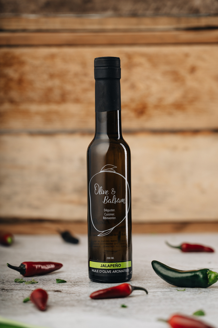 Huile d'olive extra vierge pressato - Jalapeño