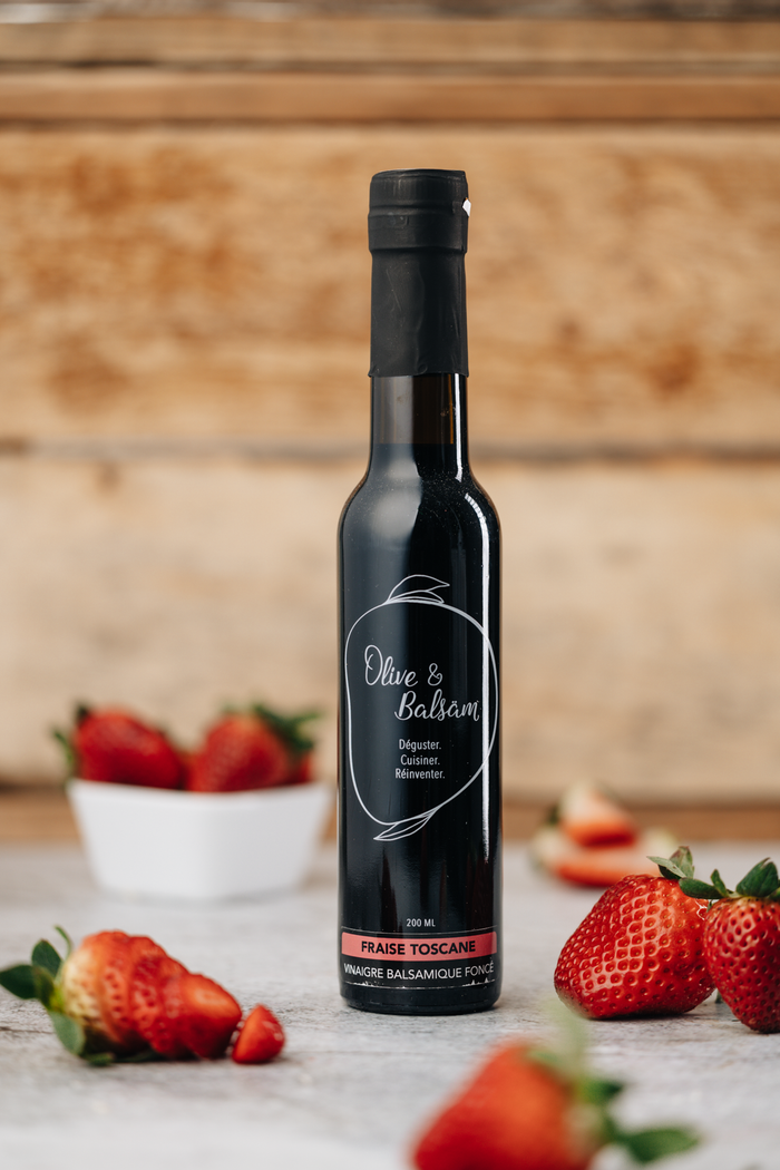 Vinaigre balsamique foncé - Fraise