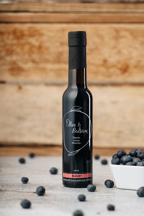 Vinaigre balsamique foncé - Bleuet