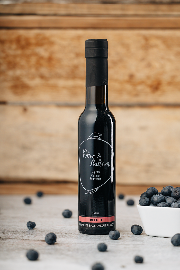 Vinaigre balsamique foncé - Bleuet