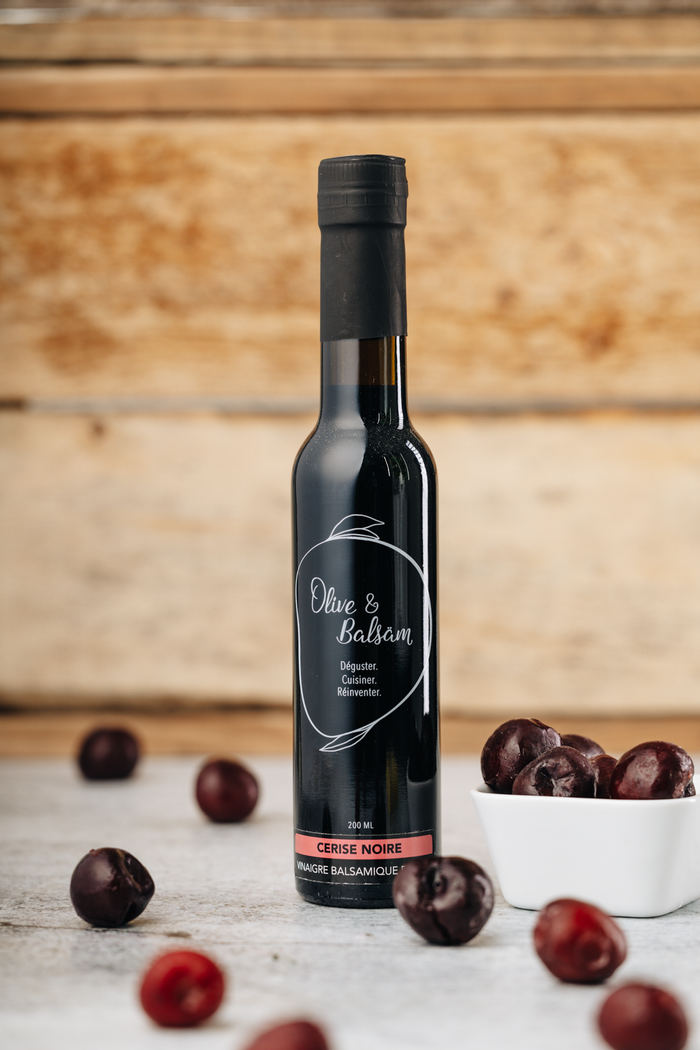 Vinaigre balsamique foncé - Cerise noire
